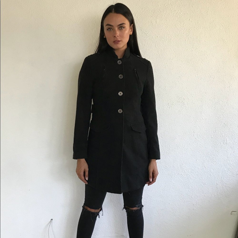 H&M Military style Pea Coat